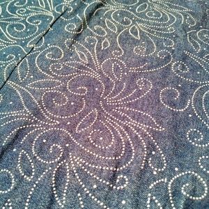 Handmade gorgeous Jean Corset Plus Size